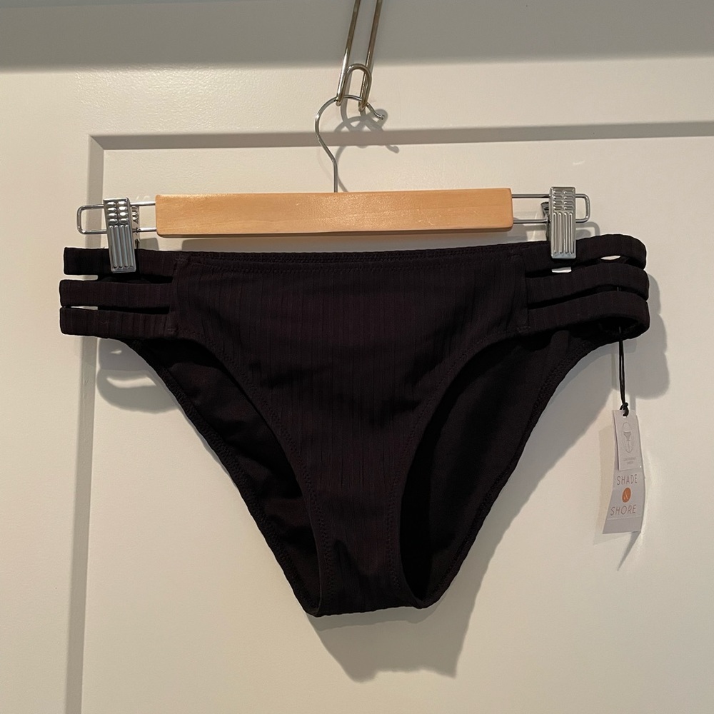 NWT Black Bikini bottoms